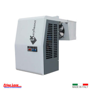 Monoblock für Wandmontage - Einhängemodell - für Kühlzelle - Mod. KBA 15 NE - Kältemittel R290 - Bauform 2 - Normalkühlung - bis zu 12,5 m³