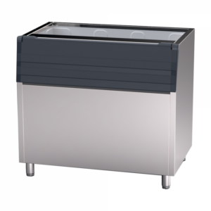 Vorratsbehälter - Speicher BIN - Mod. BIN 350 - Fassungsvermögen bis zu 350 kg, kombinierbar mit Aufsatzeiserzeugern