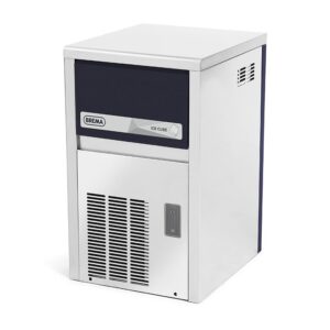 Eiswürfelerzeuger - Kegeleis - Mod. CB 184 HC A luftgekühlt Gehäuse Cr.Ni.Stahl 4 kg Vorratsbehälter 21 kg / 24 h