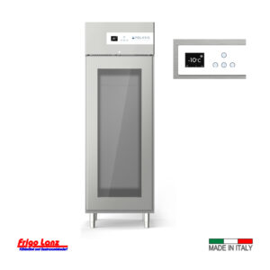 Glastür-Kühlschrank GN 2/1 steckerfertig -  Mod. R 70 TNV  -  Temp. -2°/+8°C   Abm.: 700 x 830 x 2080 /H mm   Fabr. POLARIS  -  Serie Rocket