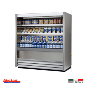 Wandkühlregal zentralgekühlt   Mod. ORIENTAL Slim VBN MT 150 o.A.   Abm.: 1510x670x1616/H mm   Fabr.FOGAL